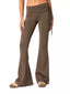 High-Waisted Flare Pants
