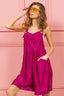 BiBi Wave Pleated Wide Legs Shortalls