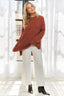 ADORA Hi Low Hem Comfy Sweater