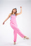 VERY J Knot Strap Jumpsuit with Pockets