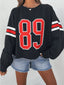 Number 89 Long Sleeve Sweatshirt