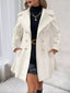 Double-Breasted Wool Blend Coat