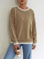 Relaxed Fit Long Sleeve Sweater
