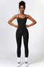 Basic Bae Open Back Spaghetti Strap Active Jumpsuit