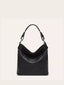 Zip Front Classic Leather Handbag