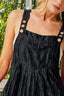 BiBi Wave Pleated Wide Legs Shortalls
