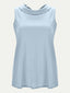 Full Size Round Neck Sleeveless Top