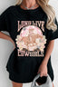 Graphic Round Neck Half Sleeve Oversize T-Shirt