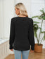 V-Neck Long Sleeve Blouse
