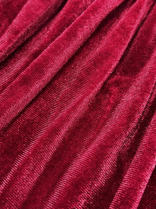 Velvet Long Sleeve Maxi Dress