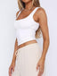 Devine Square Neck Wide Strap Tank