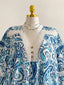 Plus Size Bohemian Paisley Print V-Neck Dress