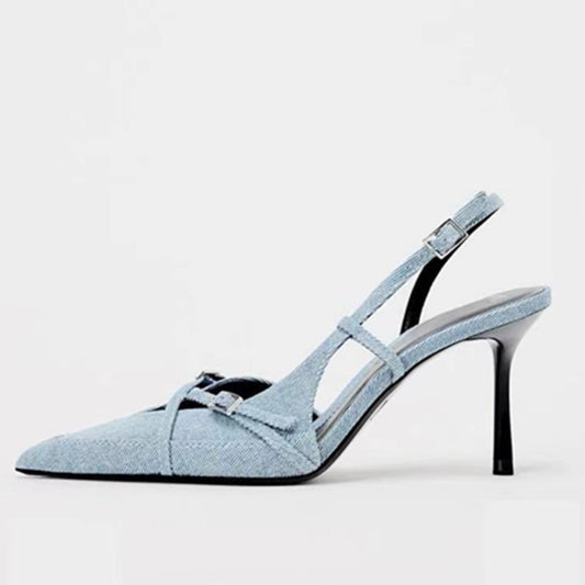 Slingback Pointed Toe Pumps