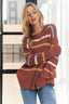 ADORA Multi Color Stripe Sweater