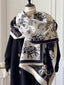 Raw Hem Warm Scarf
