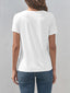 SMILE Round Neck Short Sleeve T-Shirt