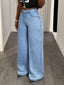 GOOD LUCK Wide Leg Jeans