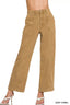 Zenana Straight Leg Utility Pocket Jeans