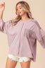 BiBi High-Low Washed T-Shirt