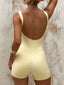 Devine Lace Detail Backless Romper