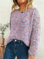 Colorful Long Sleeve Sweater