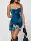 Cowl Neck Cami Mini Dress