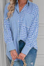 Plaid Button Up Long Sleeve Shirt