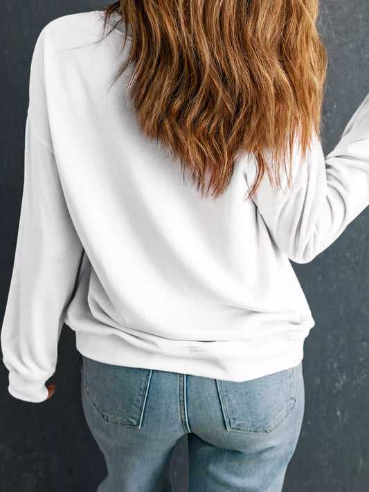 Christmas Tree Graphic Customized Holiday Sweatshirt