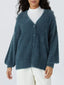 Cozy Knit Button-Down Cardigan