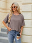 Florira Round Neck Half Sleeve T-Shirt