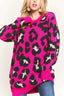 ADORA Warm & Soft Leopard Sweater Top