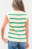 Striped Round Neck Sweater Vest