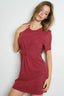 BiBi Twisted Front Glitter Mini Dress