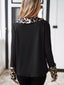Leopard Long Sleeve Blouse