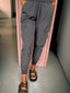 Elastic High Waist Pocketed Cargo Jogger Pants