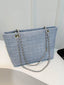 Tweed Chain Shoulder Bag