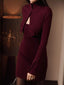 Ribbed Knit Button-Up Cardigan and Dress Sweater Set