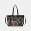 Nicole Lee USA Geometric Pattern Large Handbag