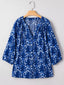 Botanical Print Button Up Shirt