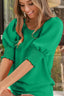 BiBi Air Flow Balloon Shorts Sleeves Top