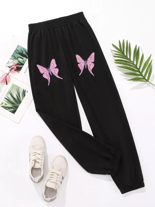Butterfly Casual Sweatpants