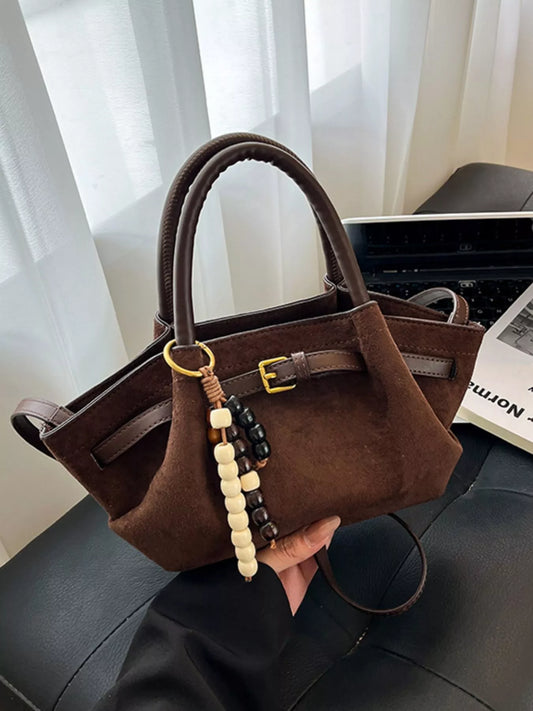 Buckle Decor Tote Bag