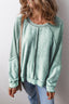 Round Neck Long Sleeve Sweatshirt