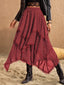 Lace Detail Layered Skirt