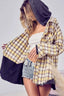 BiBi Casual Check Shirts with Hood