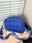 Bubble Texture Adjustable Strap Crossbody Bag
