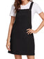 Corduroy Wide Strap Overall Dress