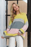 ADORA Stripe Round Neck Sweater