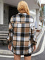 Plaid Buttoned Collared Neck Shirt
