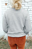 MAMA Round Neck Drop Shoulder Sweatshirt